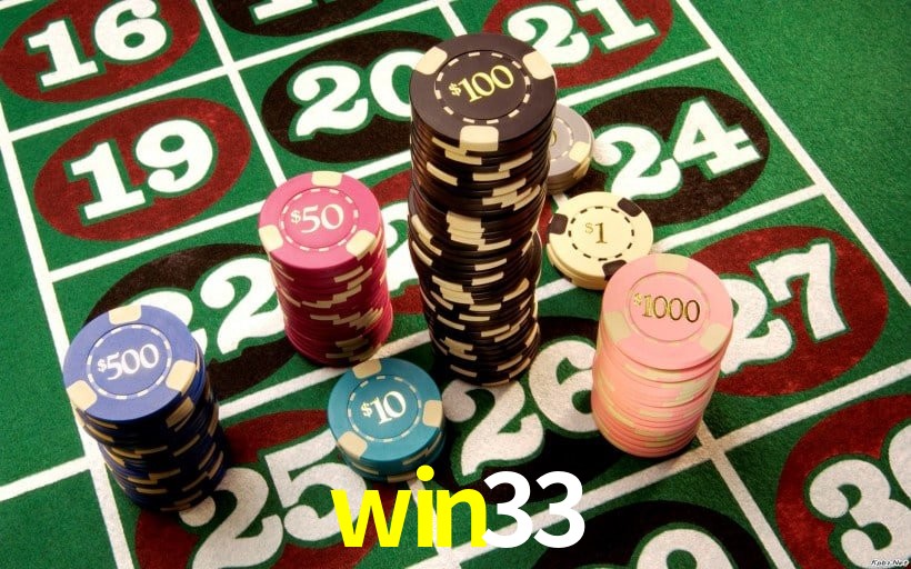 Recursos de Bônus win33
